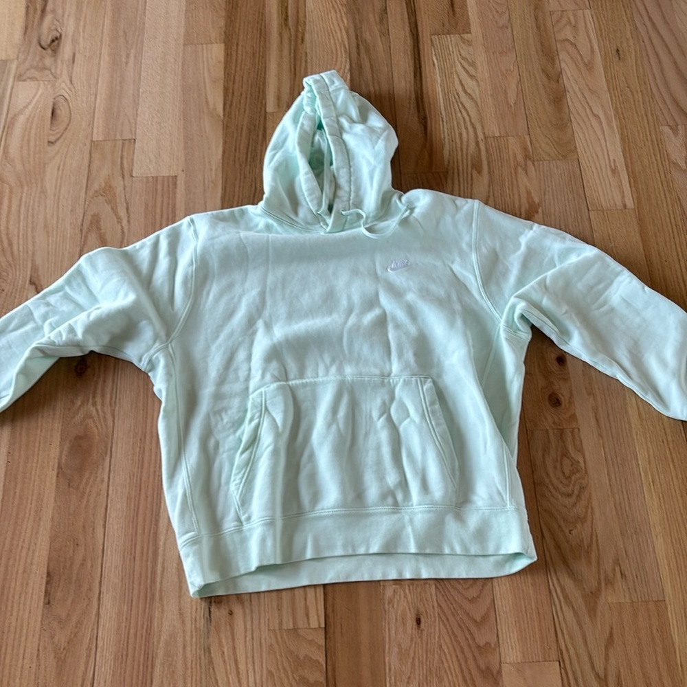 Light mint Nike hoodie